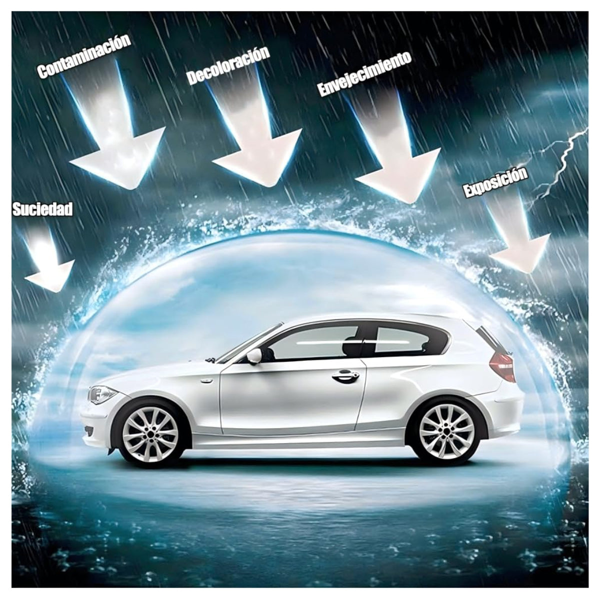 Cepillo limpieza pelicula para Carro